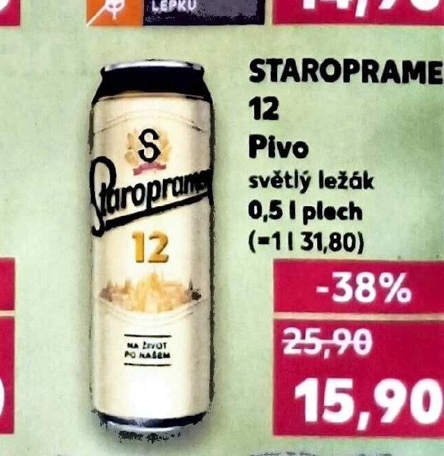 Staropramen 12 Pivo