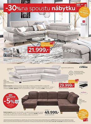 akční leták XXXLutz 20.4.2026-3.5.2026