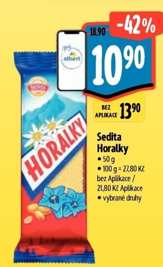 Oplatky Horalky Sedita