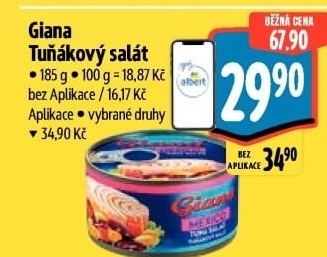 Salát s tuňákem Giana