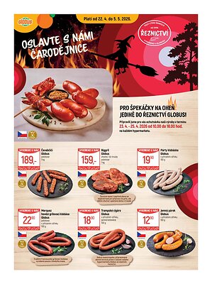 akční leták Globus 22.4.2026-28.4.2026