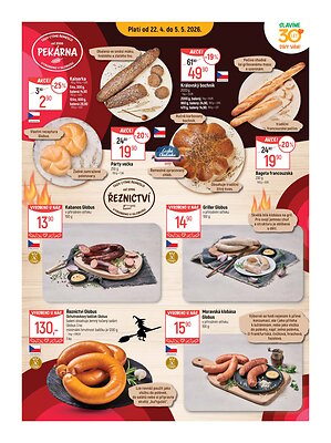 akční leták Globus 22.4.2026-28.4.2026