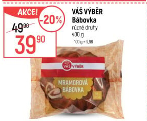 Bábovka Váš Výběr