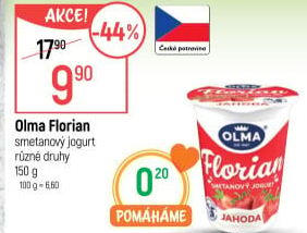 Jogurt smetanový Florian Olma