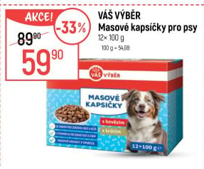 Kapsičky pro psy Váš Výběr