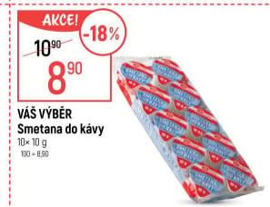 Smetánky do kávy Váš Výběr