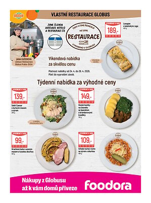 akční leták Globus 22.4.2026-28.4.2026