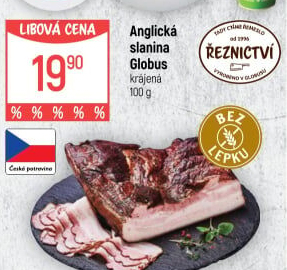 Anglická slanina Globus