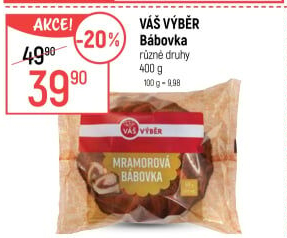 Bábovka Váš Výběr