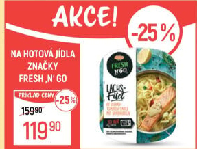 Losos v šafránové rajčatové omáčce FRESH '