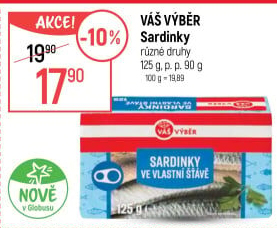 Sardinky Váš Výběr