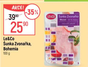 Šunka Zvonařka nejvyšší jakosti LE&amp