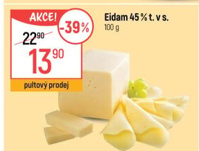 Sýr Eidam 45%
