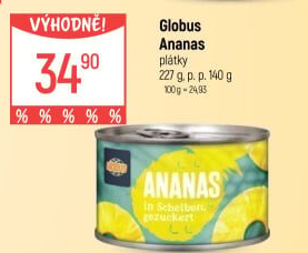 Kompot ananas Globus