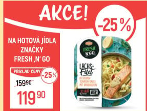 Losos v šafránové rajčatové omáčce FRESH '