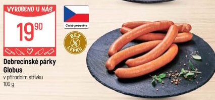 Párky debrecínské Globus