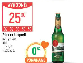 Pivo Pilsner Urquell