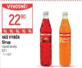 Sirup Váš Výběr