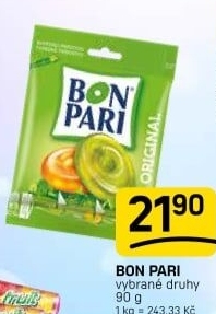 Bonbony Bon Pari Nestlé