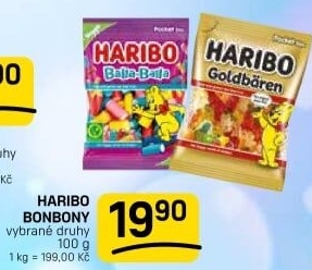 Bonbony želé Haribo