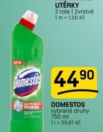 Čistič WC gelový Domestos
