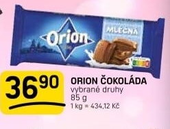 Čokoláda Orion