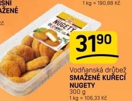 Kuřecí nugety Vodňanské kuře