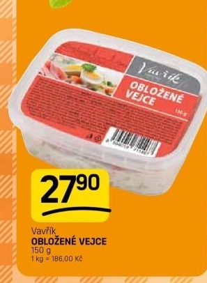 Obložené vejce Vavřík