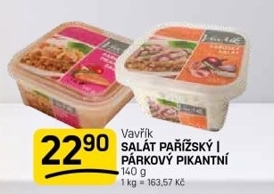 Pařížský salát Lahůdky Vavřík