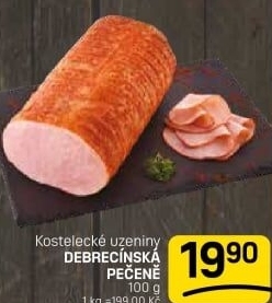 Pečeně debrecínská Kostelecké uzeniny