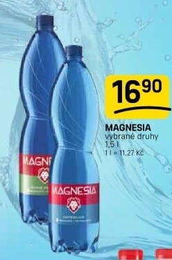 Přírodní voda Magnesia