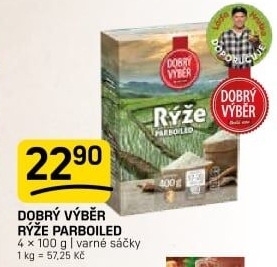 Rýže parboiled Dobrý Výběr