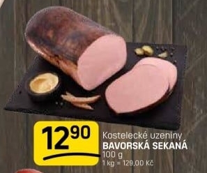 Sekaná bavorskáKostelecké uzeniny