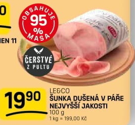 Šunka dušená nejvyšší jakosti LE&amp