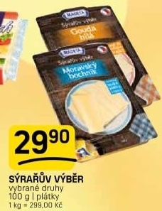Sýr Sýrařův výběr Madeta