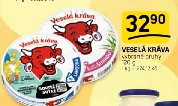 Sýr tavený Veselá kráva