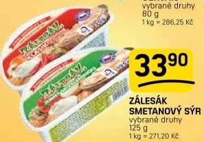 Sýr termizovaný Zálesák