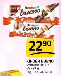 Tyčinka Bueno Kinder