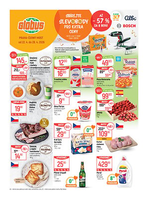 akční leták Globus 22.4.2026-28.4.2026
