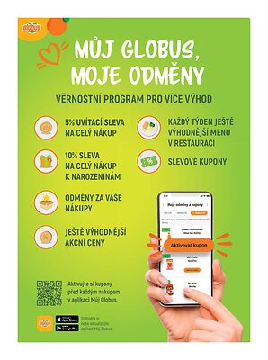 akční leták Globus 22.4.2026-28.4.2026