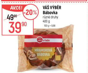 Bábovka Váš Výběr