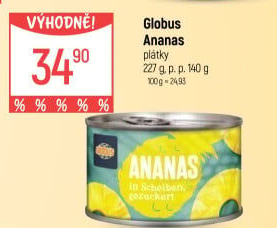 Kompot ananas Globus