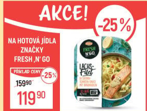 Losos v šafránové rajčatové omáčce FRESH '