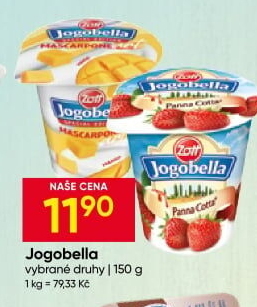 Jogurt Jogobella Zott