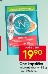 Kapsičky pro kočky One Purina