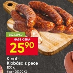 Klobása z pece Kmotr