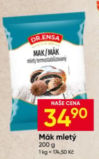 Mák mletý Dr.Ensa