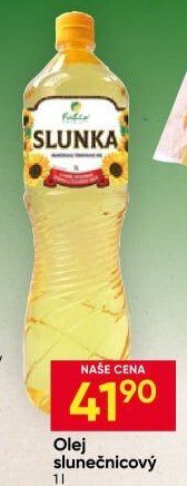 Slunečnicový olej Slunka Fabio