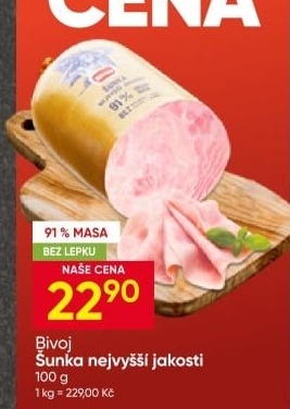 Šunka nejvyšší jakosti Bivoj