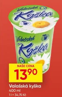 Valašská kyška Mlékárna Valašské Meziříčí